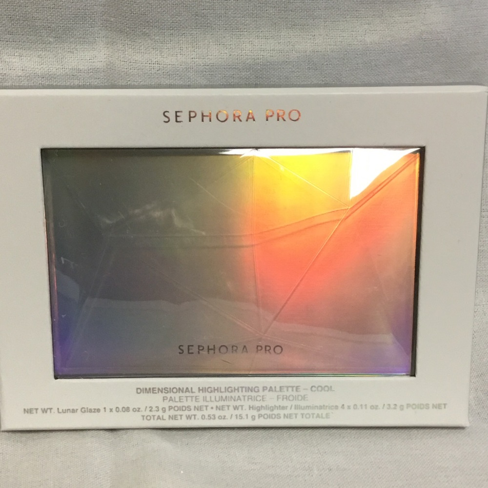 Sephora highlighting palette in COOL new